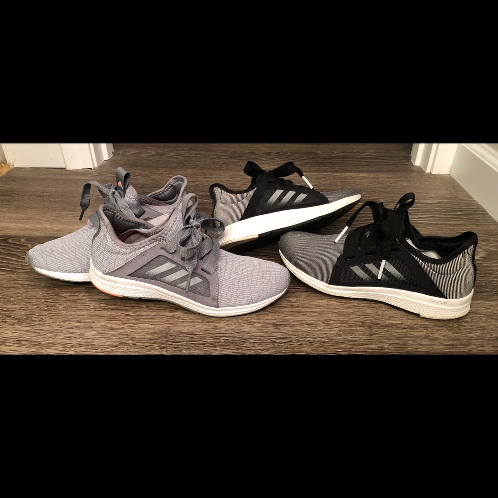 Adidas tennis shoes - both pair included.